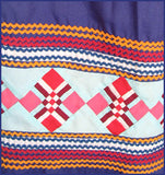 Three Row Patchwork Seminole Skirt