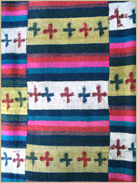 Stamped Hothra Jalo Bhutanese Wool Kira