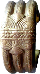 Antique Cast Bronze Bracelet from Africa