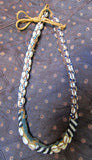 Old BaKuba Beaded Cowrie Belt Necklace
