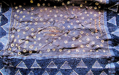 Fine Old BaKuba Raffia Ceremonial Over-Skirt