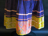 Unique Embroidered Hmong Pleated Skirt