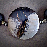 One of a Kind Jasper and Hematite Choker Necklace