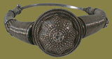 Silver Indian Torque Necklace