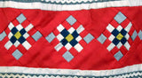 Stunning 4 Row Patchwork Seminole Skirt