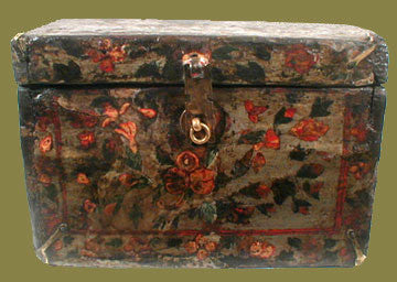 Antique Tibetan Painted Box