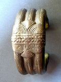 Antique Cast Bronze Bracelet from Africa