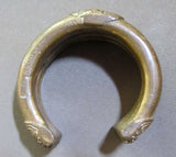 Antique Cast Bronze Bracelet from Africa