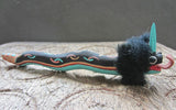 Unique Zuni Avanyu, Feathered Serpent Fetish