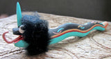 Unique Zuni Avanyu, Feathered Serpent Fetish