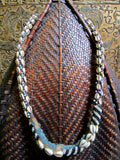 Old BaKuba Beaded Cowrie Belt Necklace