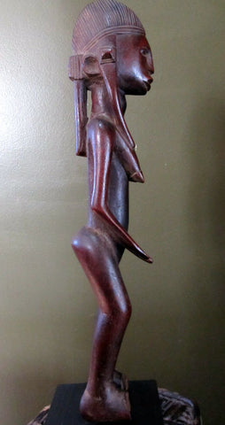 Exceptional Bamana Jo Society “Nyeleni” Statue from Mali