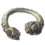 Silver Tiger Bracelet from Burma