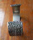 Stamped Navajo Cuff Bracelet