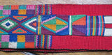 Traditional Striped and Embroidered Belt from Nebaj