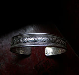 Delicate Newar Silver Filigree Bracelet from Kathmandu