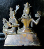 Shiva, Parvati and Ganesh Statue