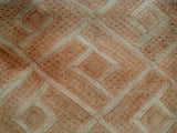 Exquisite BaKuba Ceremonial Raffia Over Skirt with Indigo